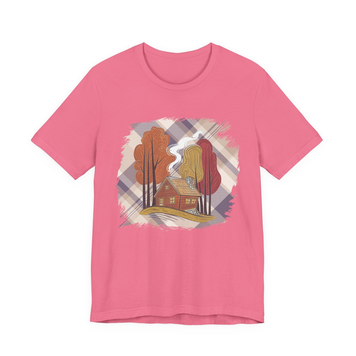 Flannels, Fires & Fall – Cozy Autumn Vibes Graphic T-Shirt