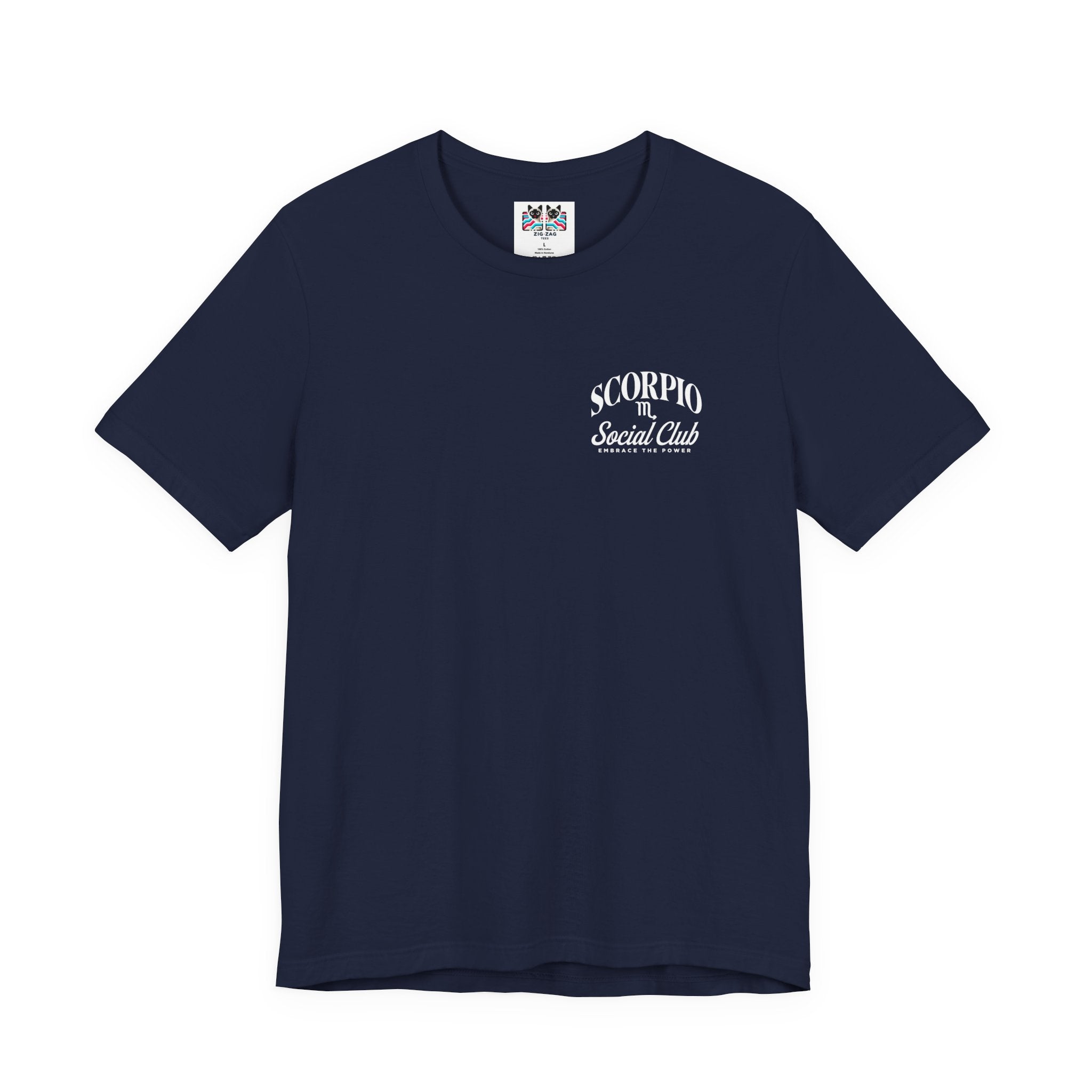 Scorpio Social Club T-Shirt – Scorpion with Zodiac Constellation Graphic