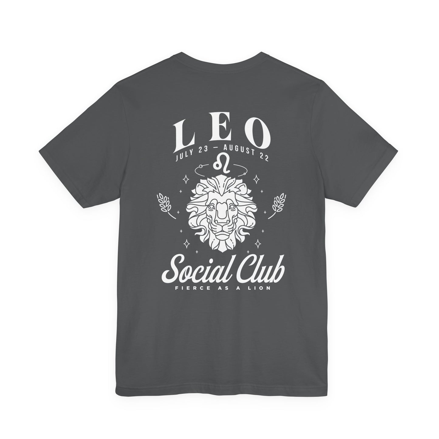 Leo Social Club T-Shirt – Fierce as a Lion