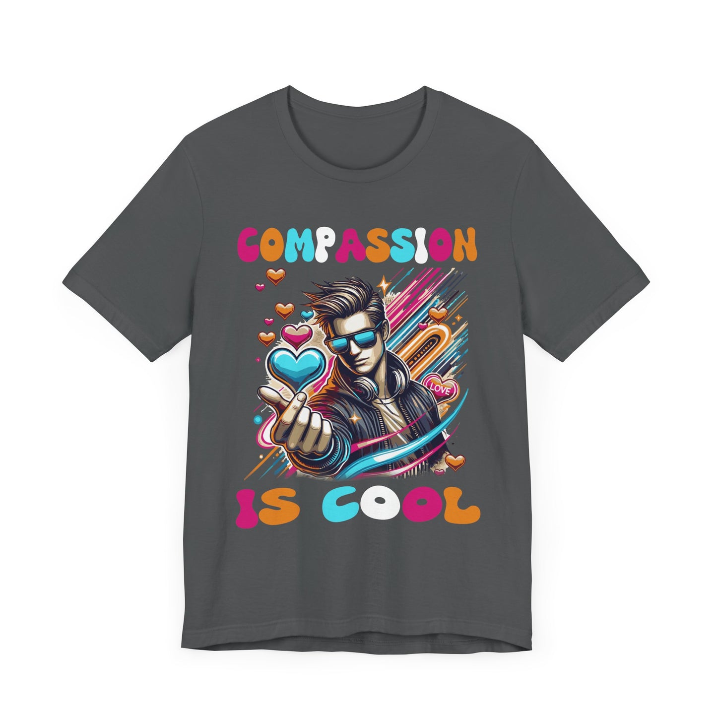 Compassion Is Cool - Kindness Graphic T-Shirt