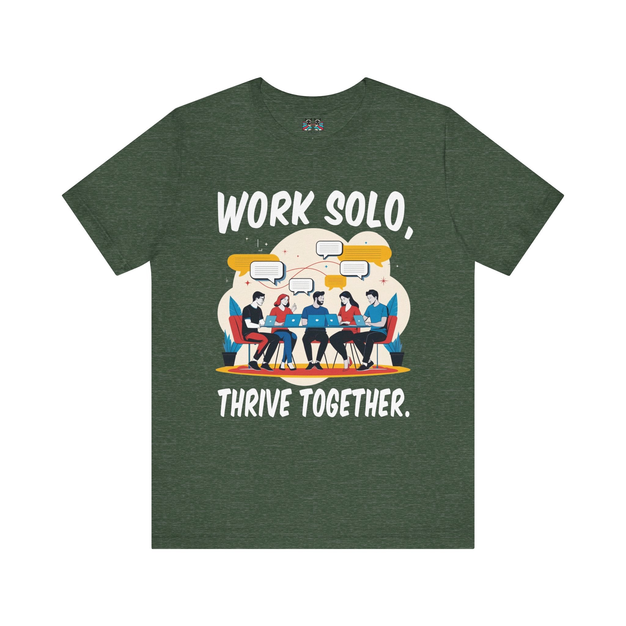 Digital Nomads Unite - Remote Work T-Shirt