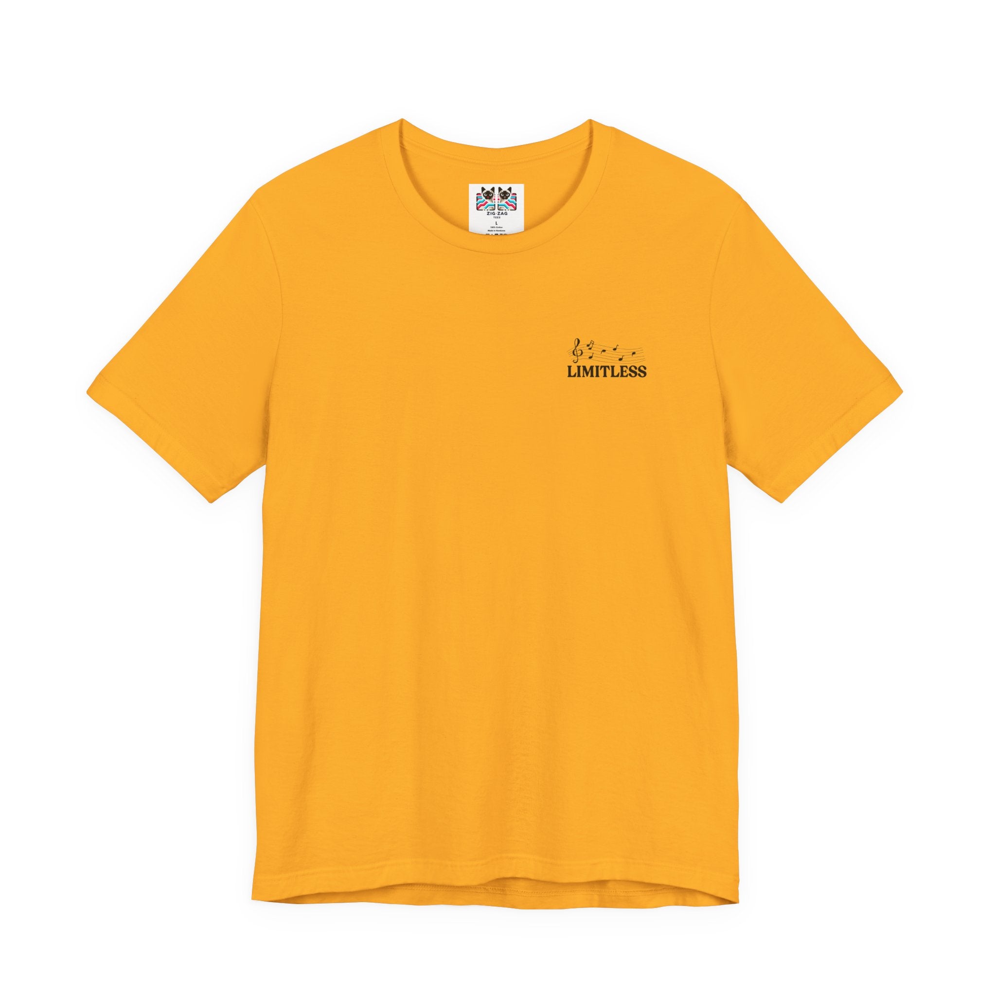 Limitless T-Shirt – Inspirational Piano and Nature Doorway Design