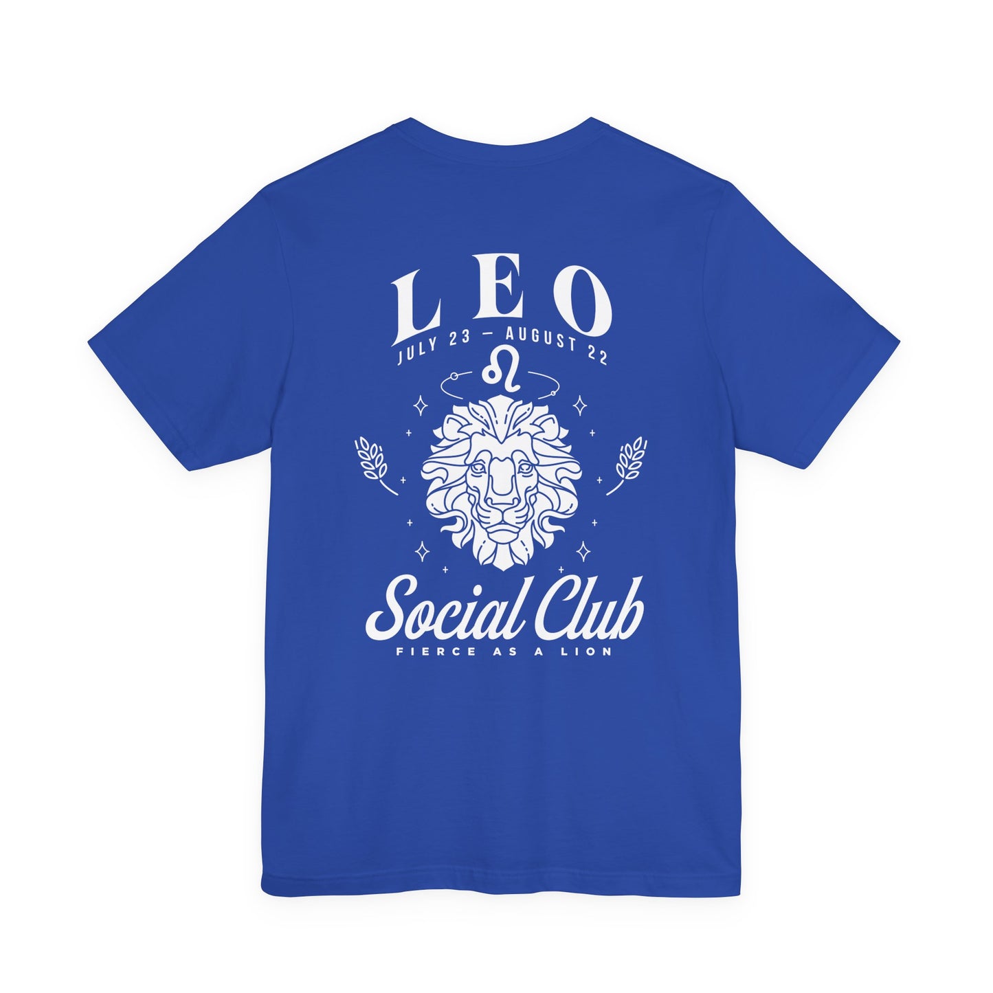 Leo Social Club T-Shirt – Fierce as a Lion