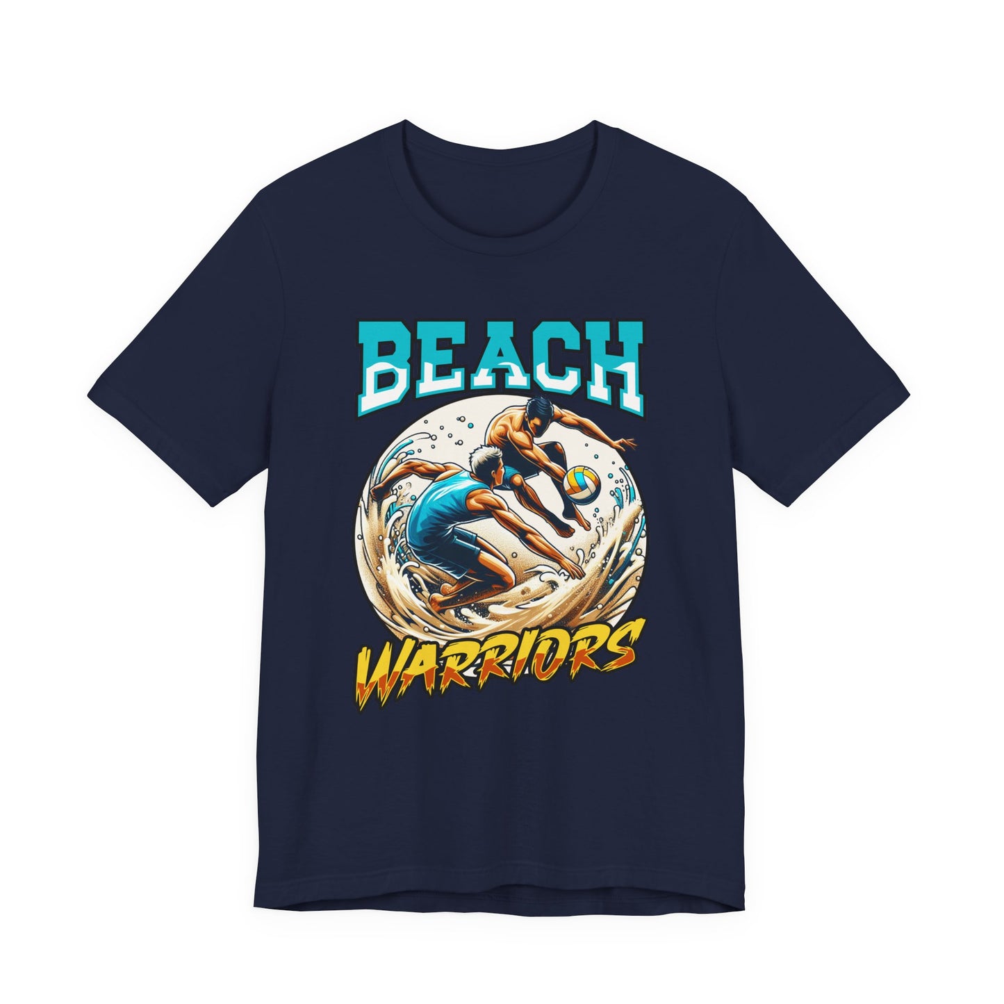 Beach Warriors – Sand Court Battle Beach Ball Graphic T-Shirt