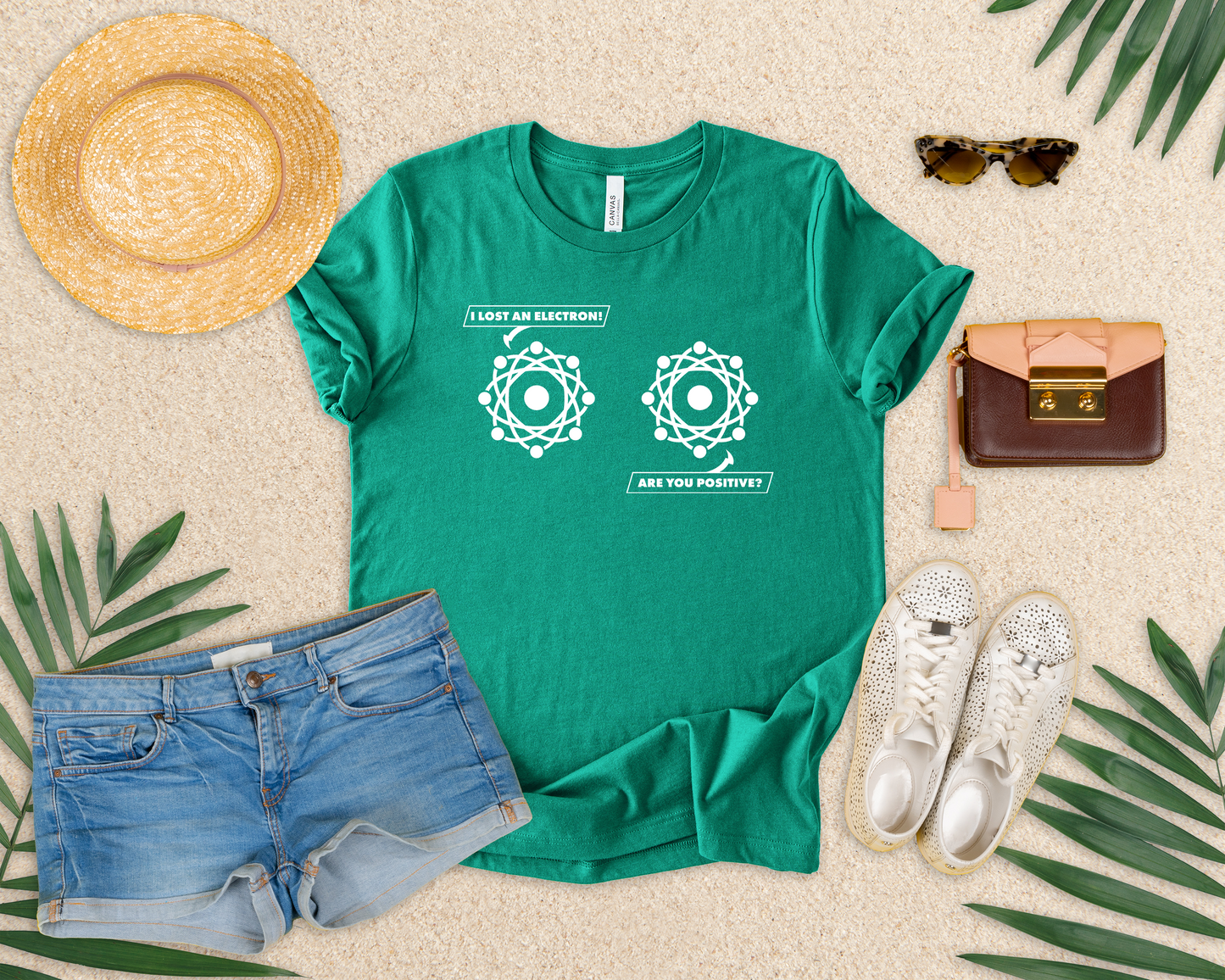 I Lost an Electron Tshirt – Funny Chemistry Pun with Thought Bubble