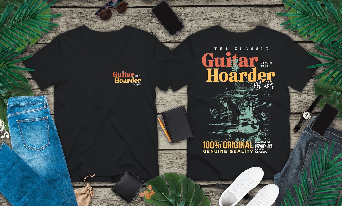 The Classic Guitar Hoarder Member Since 1931 T-Shirt