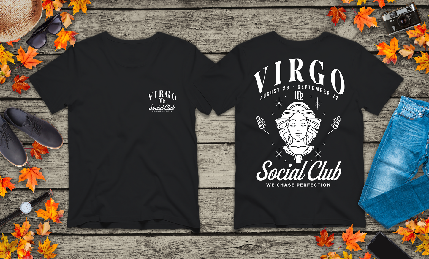 Virgo Social Club T-Shirt – We Chase Perfection