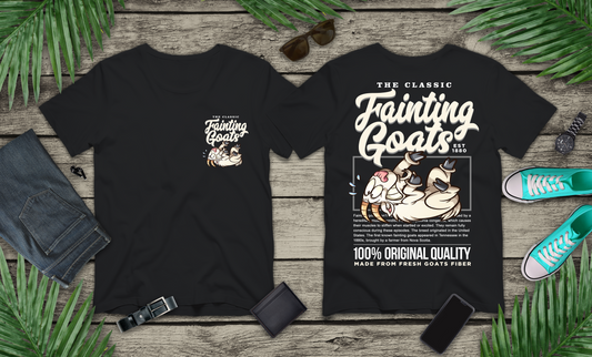The Classic Fainting Goats Funny T-Shirt
