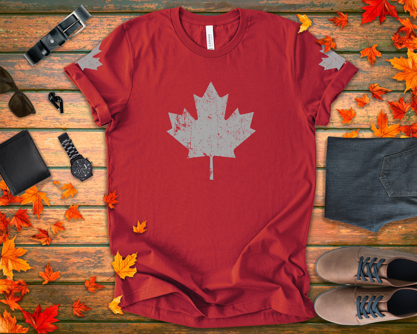 Canada Maple Heritage Vintage Std T-Shirt