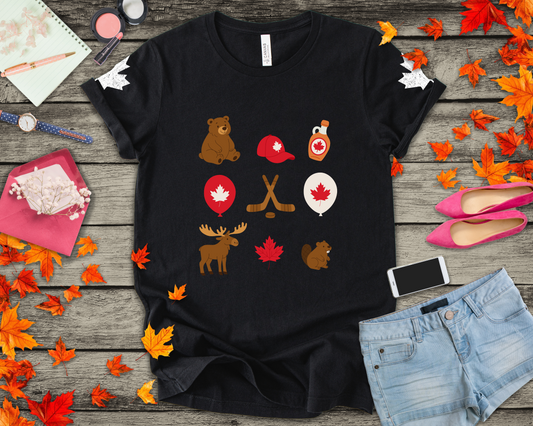 Canadian Wildlife Celebration T-Shirt
