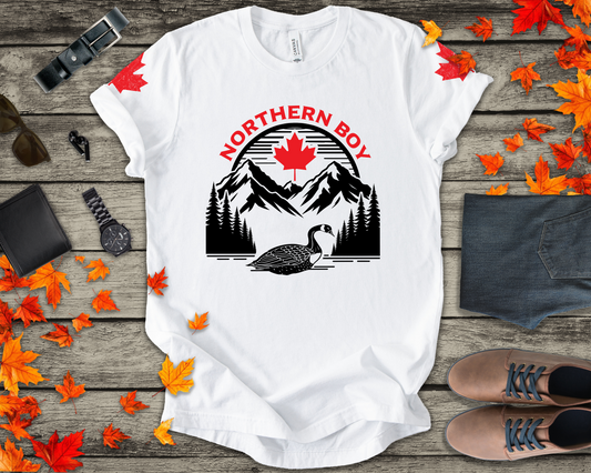 Northern Boy Lake Goose T-Shirt