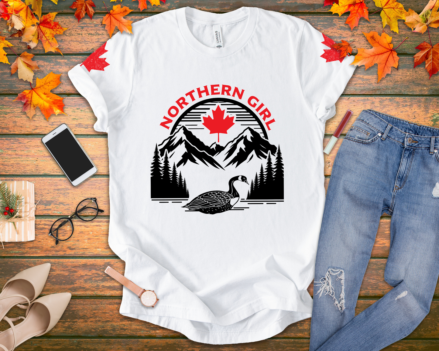 Northern Girl Lake Goose T-Shirt