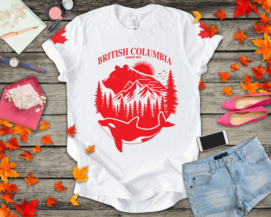 British Columbia Canada Wilderness Classic T-Shirt