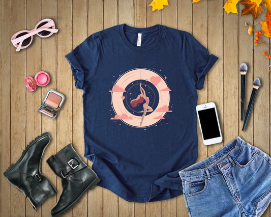 Aerial Hoop Aerialist - Elegant & Artistic Dancer T-Shirt