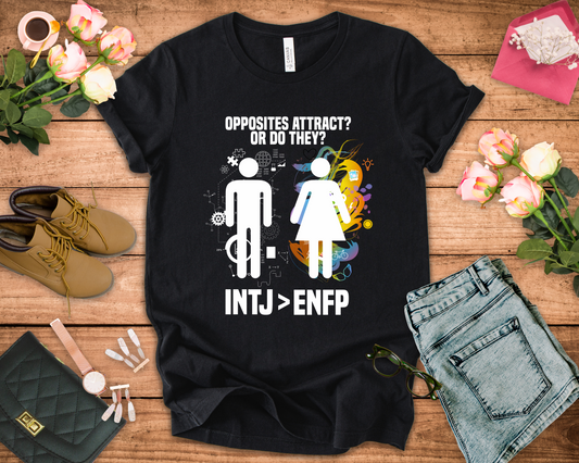 INTJ and ENFP   Official Graphic Statement Tee for Bold Minds, Modern Thinkers, and Everyday Expression Everywhere
