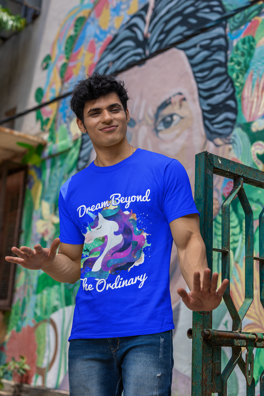 Abstract Unicorn Head - Magical & Whimsical T-Shirt