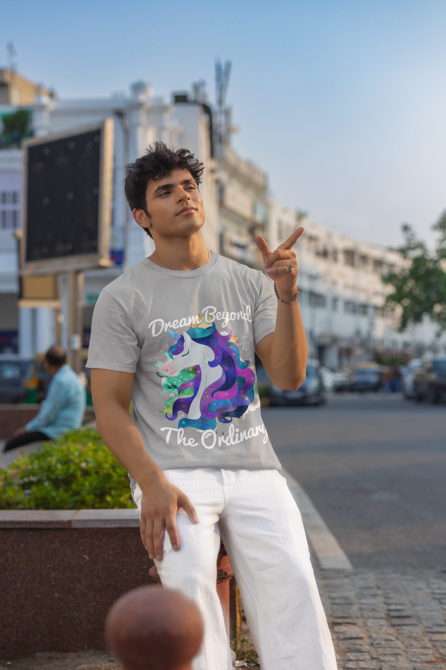Abstract Unicorn Head - Magical & Whimsical T-Shirt