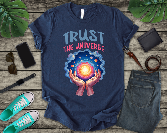 Cosmic Energy Shirt Spiritual Space Vibes Tee Radiating Universal Flow and Mystical Insight for Dreamers Meditators and Cosmic Thinkers