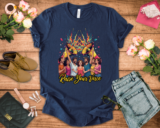 Raise Your Voice Shirt Speak Up Graphic Tee for Advocates Activists and Change Seekers Who Believe in Power Through Action and Awareness