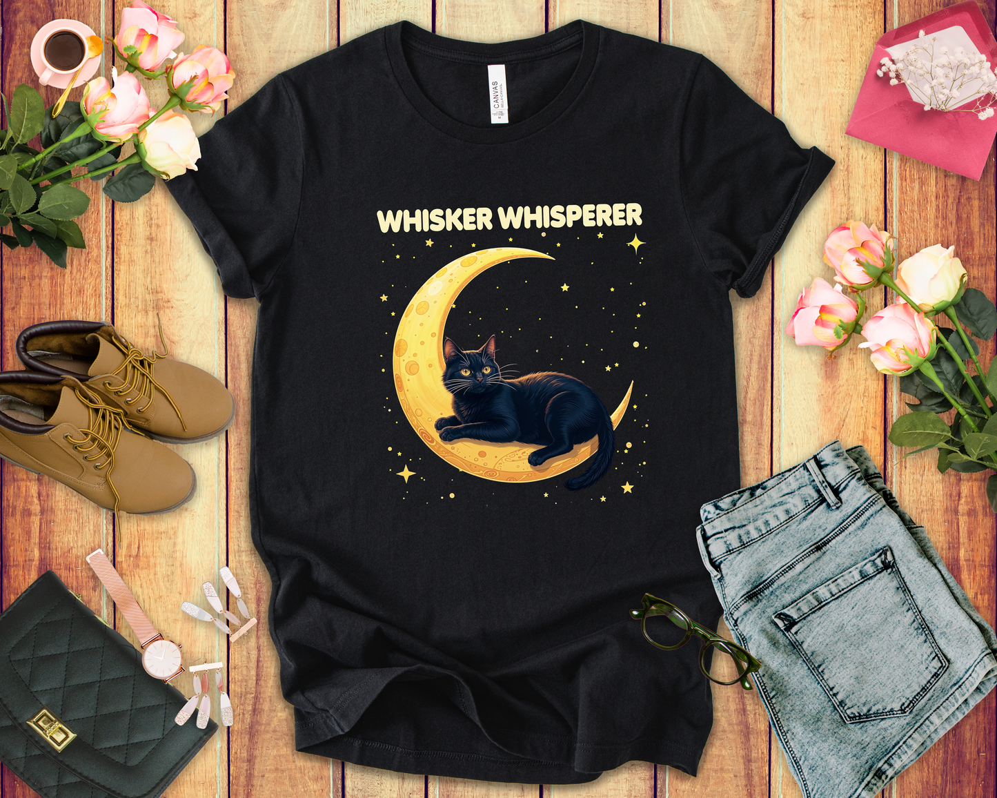 Whisker Whisperer Shirt Cat Lover Graphic Tee for Quiet Souls Who Understand Feline Vibes and Speak Meow Fluently Every Day
