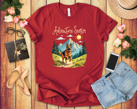 Woof and Wander Shirt Adventure Dog Walking Tee for Pet Lovers Who Live for Trails Leashes and Quality Time With Their Furry Friend