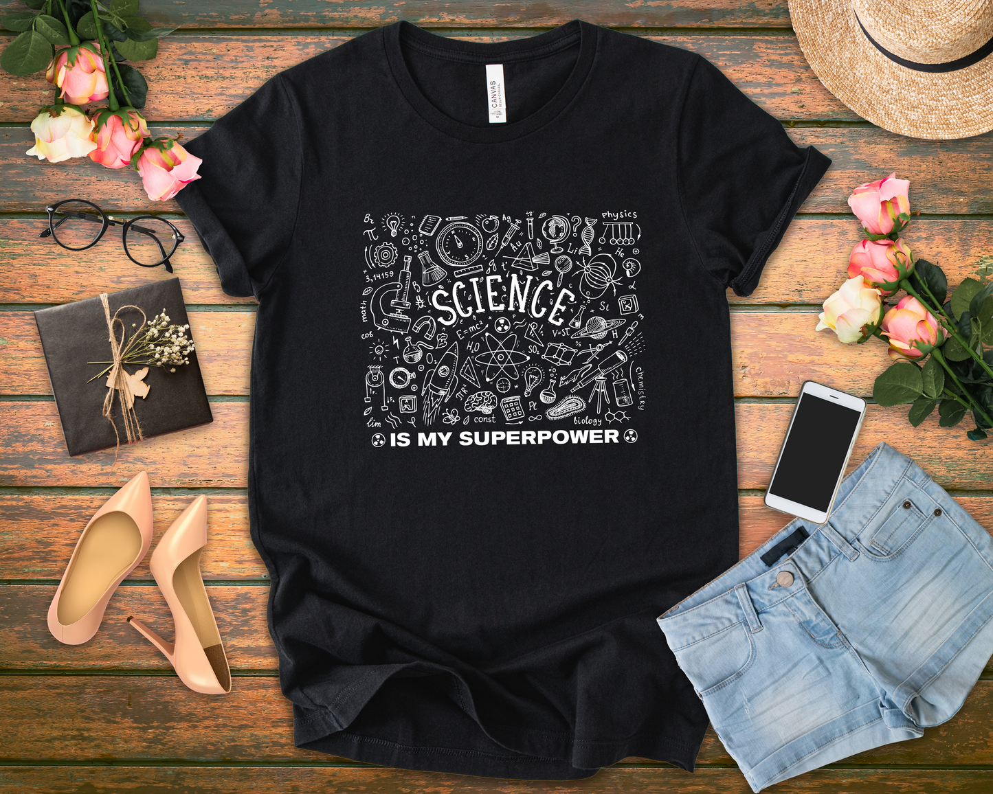 I Have All the Elements Tee, Chemistry Nerd Shirt, Periodic Table Graphic Tee, Funny Science Pun Top, STEM Gift