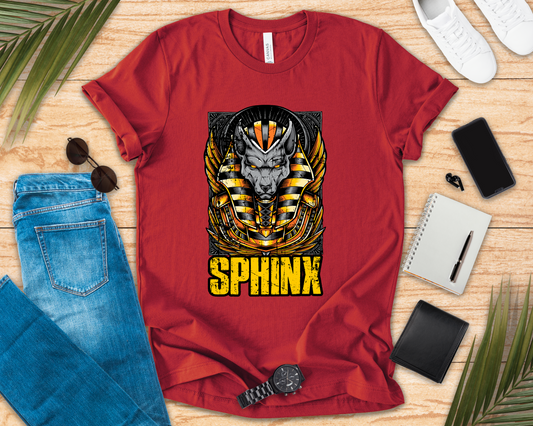Sphinx Knows Everything Tee, Egyptian History Humor Shirt, Ancient Riddle Graphic, Mythical Wisdom Top, History Buff Gift