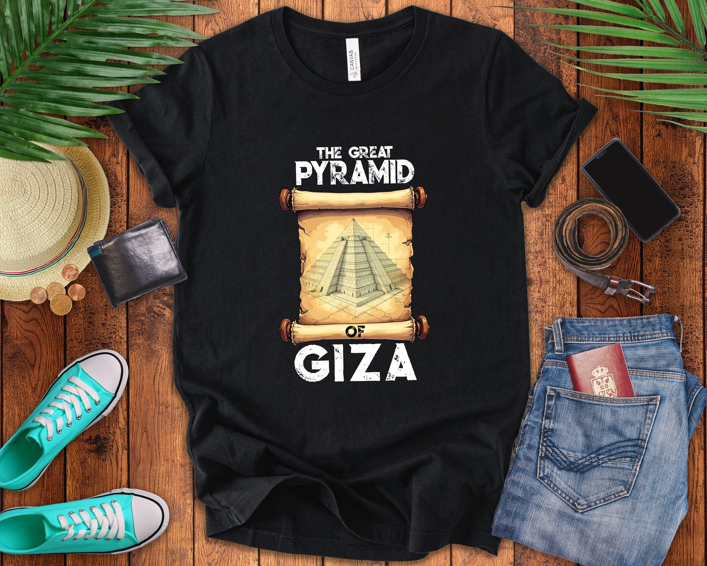 Pyramid Blueprint Tee, Ancient Design Shirt, Egypt History Graphic Tee, Architectural Genius Top, Cultural Heritage Gift
