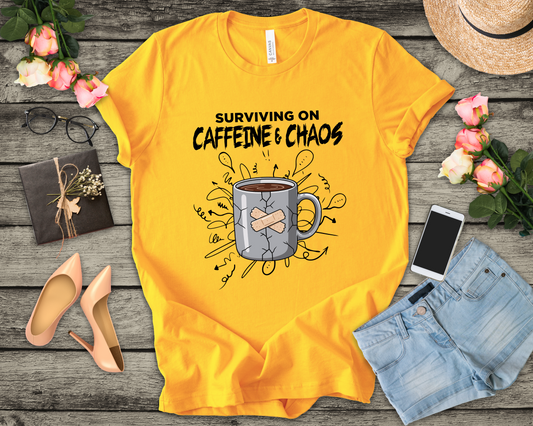 Barely Holding It Together Tee, Emotional Rollercoaster Shirt, Mental Health Humor Top, Funny Struggle Graphic Tee, Relatable Gift