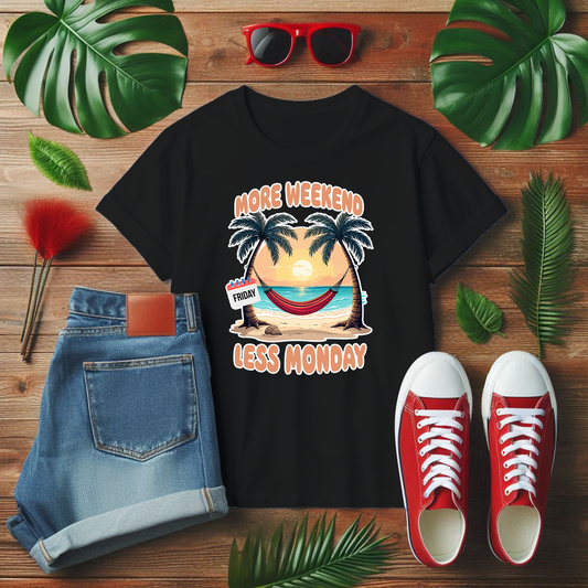 I Need a 3-Day Weekend - Chill Island Escape T-Shirt