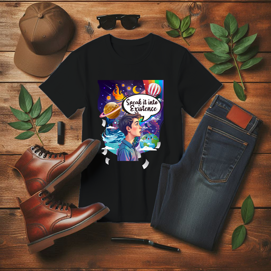 Speak It Into Existence Manifestation Positive Mindset T-Shirt