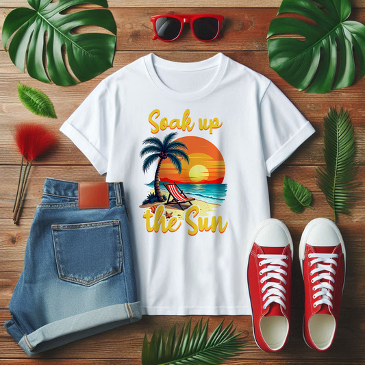 Soak Up the Sun Coastal Chill T-Shirt
