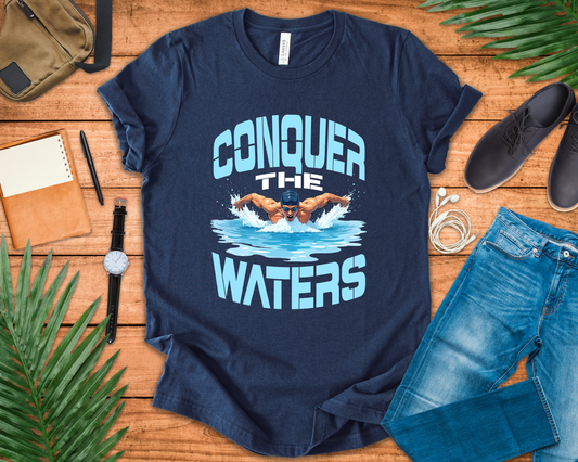 Wave Breaker Surf Graphic Tee for Ocean Lovers Who Ride the Storm Charge the Current and Live for the Thrill of the Drop