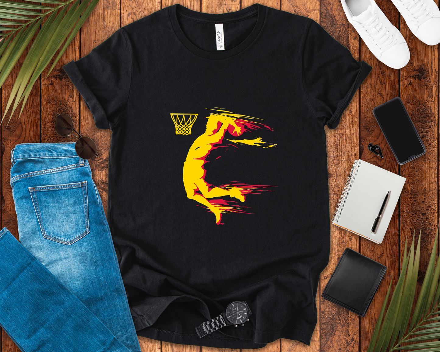 Slam Dunk King Basketball Graphic Tee for Court Rulers Who Bring Power Style and Flight Every Time They Throw Down the Rim