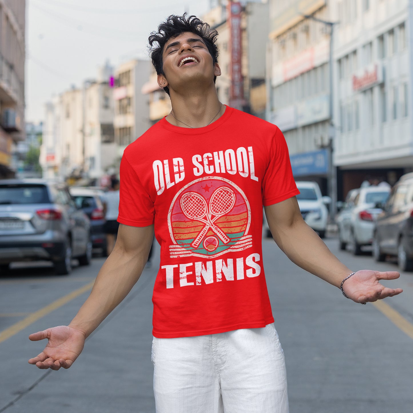 Retro Tennis Club - Vintage Sports T-Shirt
