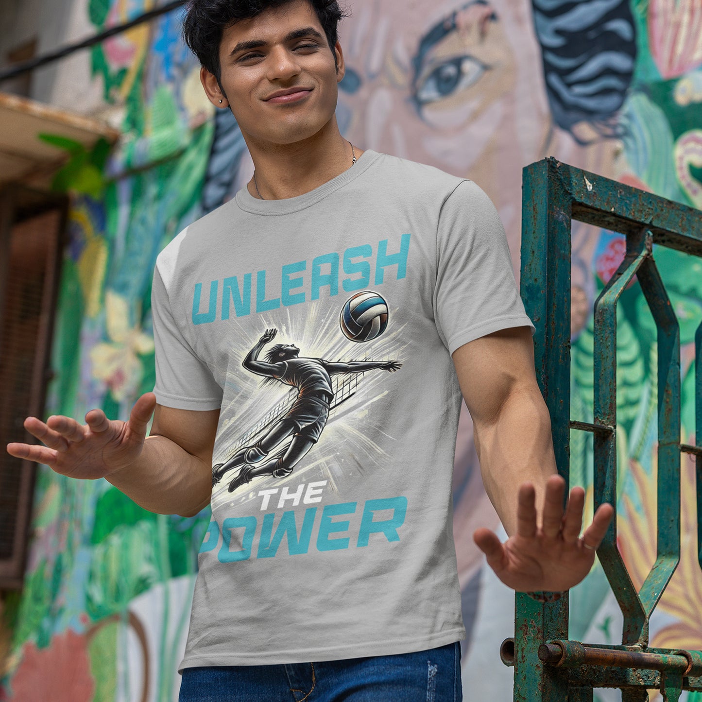 Unleash Power - Volleyball T-Shirt