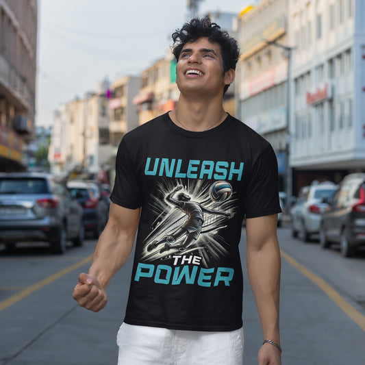 Unleash Power - Volleyball T-Shirt