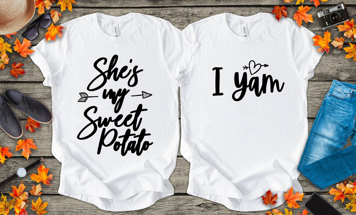 She's My Sweet Potato Couples T-Shirt