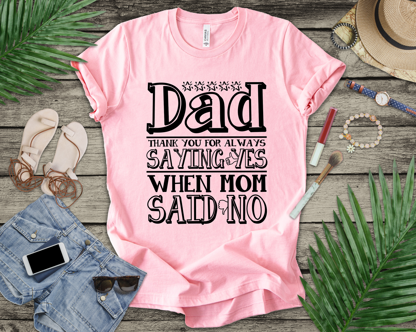 Dad Thank You For Saying Yes T-Shirt