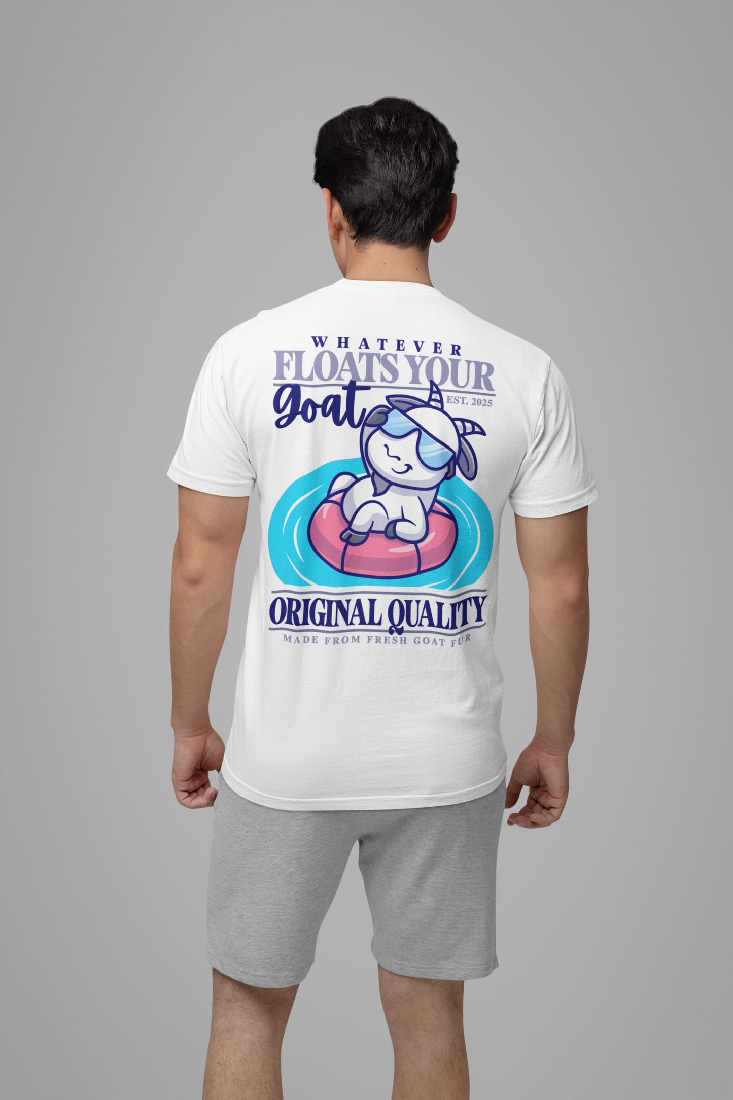 Whatever Floats Your Goat Funny Sunglasses Goat T-Shirt