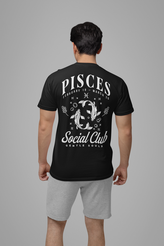 Pisces Social Club T-Shirt – Gentle Souls Edition