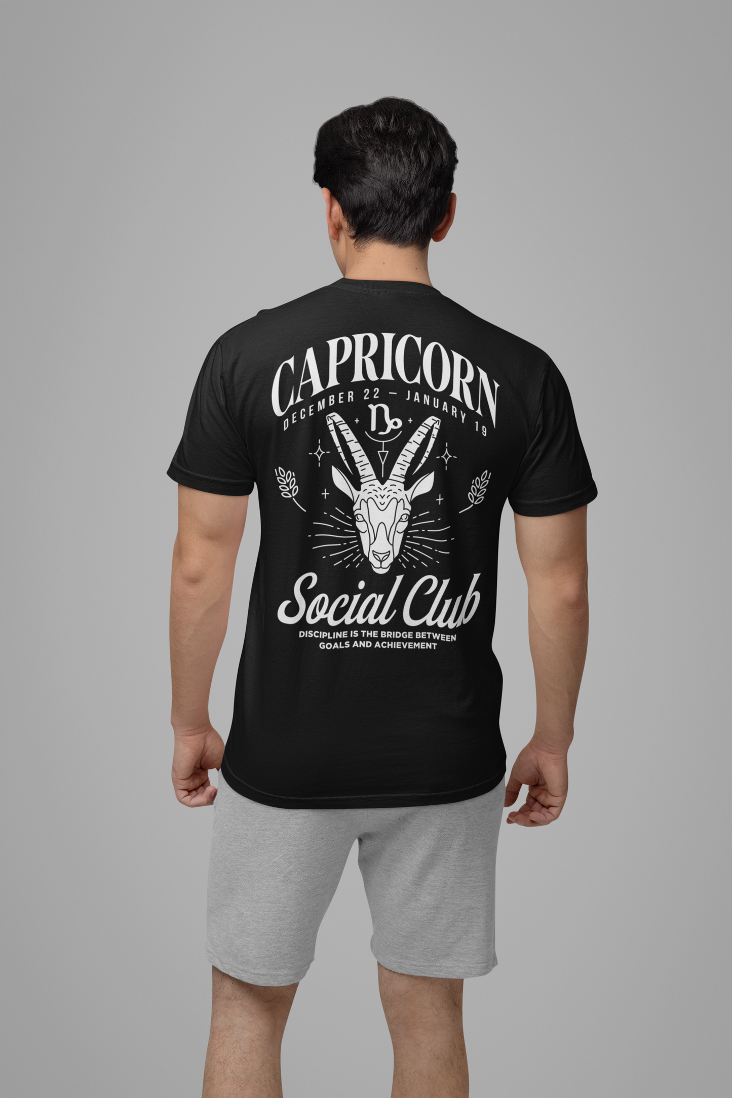 Capricorn Social Club T-Shirt – Discipline Is the Bridge