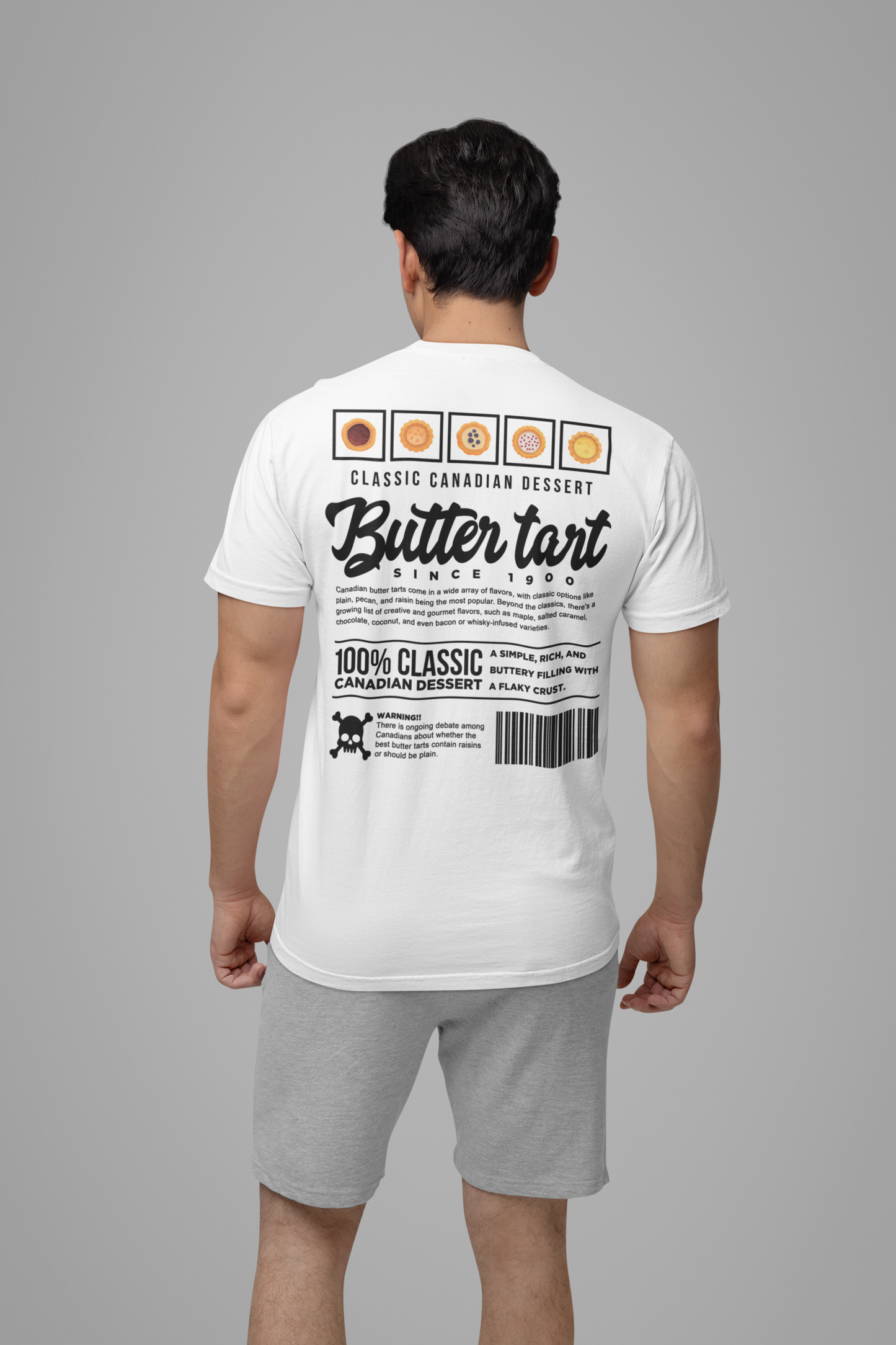 Classic Canadian Dessert Butter Tart T-Shirt – Featuring Traditional Ingredients & Origin Story