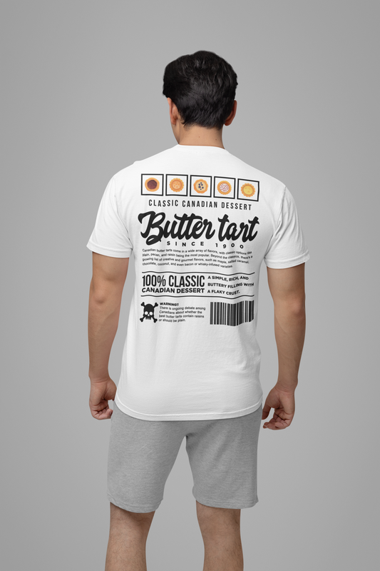 Classic Canadian Dessert Butter Tart T-Shirt – Featuring Traditional Ingredients & Origin Story