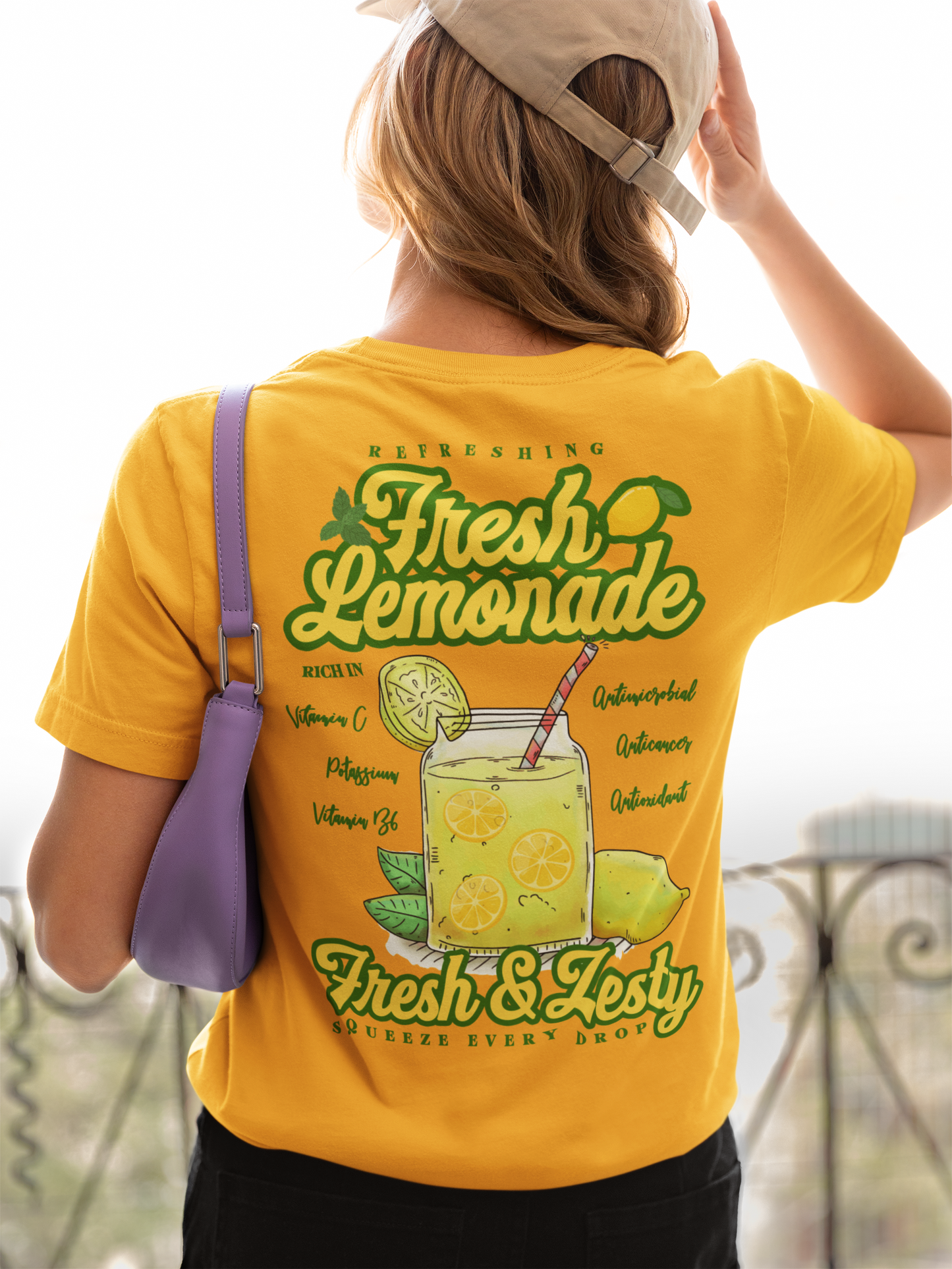 Fresh Lemonade T-Shirt – Refreshing Lemon Drink with Nutrients Graphic