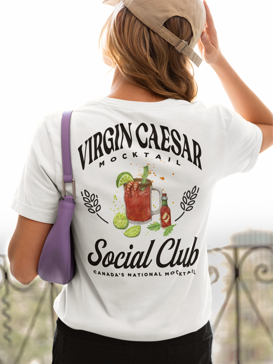 Virgin Caesar Mocktail T-Shirt – Featuring Classic Canadian Drink Graphic