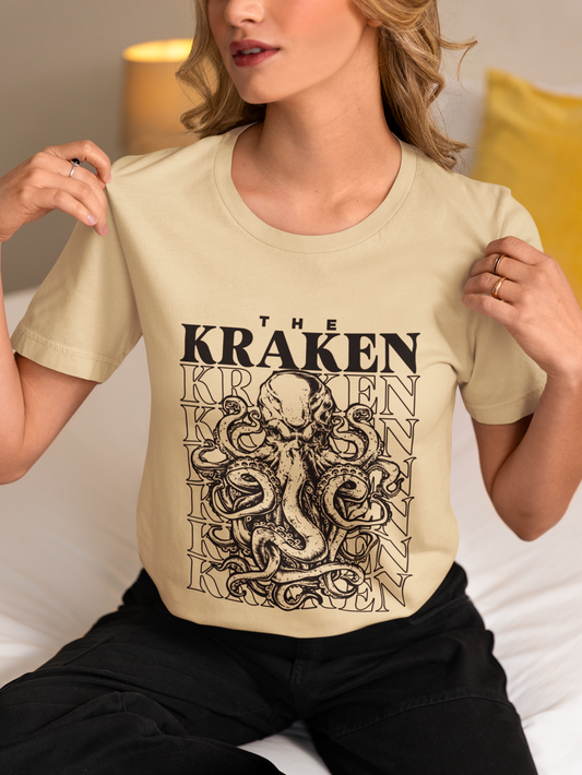 The Kraken Sea Monster Ship Attack T-Shirt