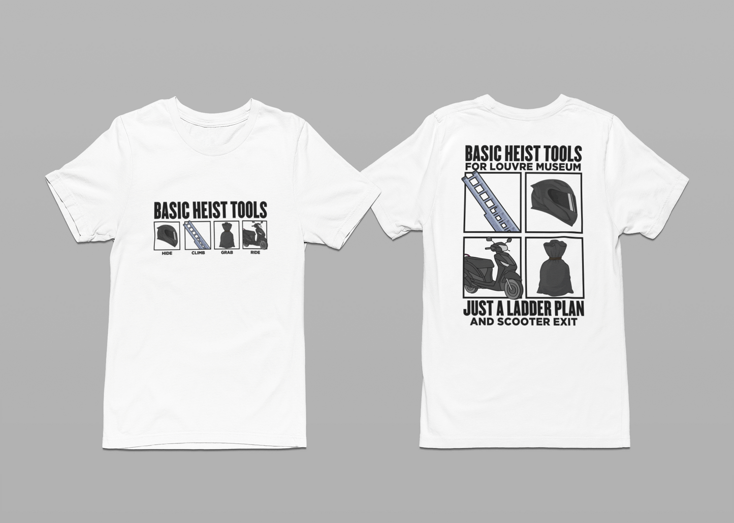 Basic Heist Tools – Louvre Edition T-Shirt