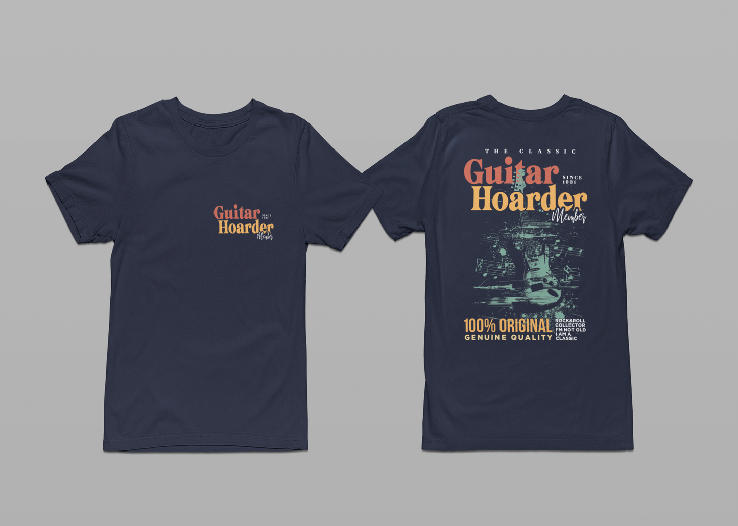 The Classic Guitar Hoarder Member Since 1931 T-Shirt