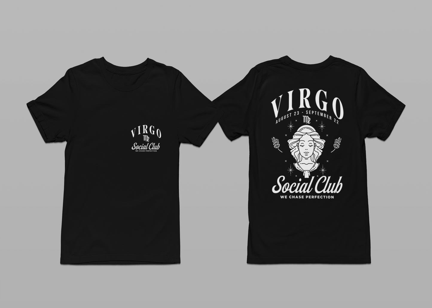 Virgo Social Club T-Shirt – We Chase Perfection